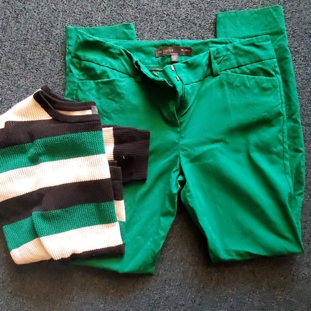 Green pants